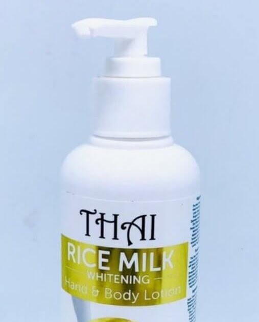 Cek Ingredients Thai new whitening rice milk hand and body lotion