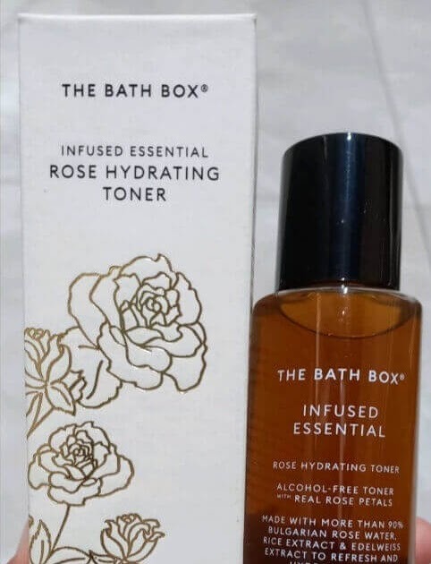 Cek Ingredients The bath box rose Hydrating Toner