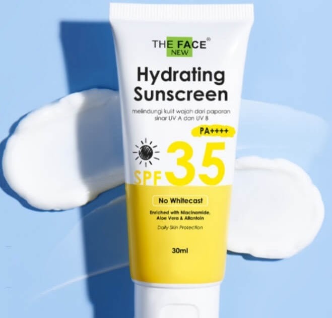 Cek Ingredients The Face Hydrating Sunscreen SPF 35 PA++++