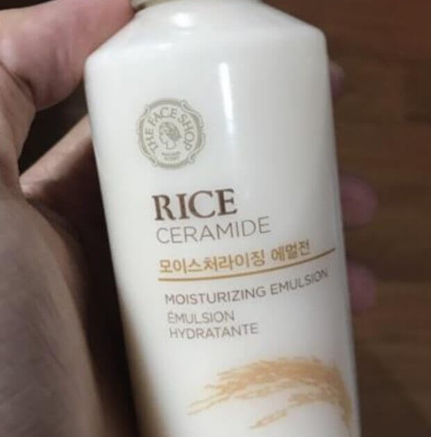 Cek Ingredients The Face Shop Rice & Ceramide Moisturizing Lotion