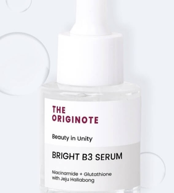 Cek Ingredients The Originote Bright B3 Serum 10% Niacinamide + 2% Glutathione