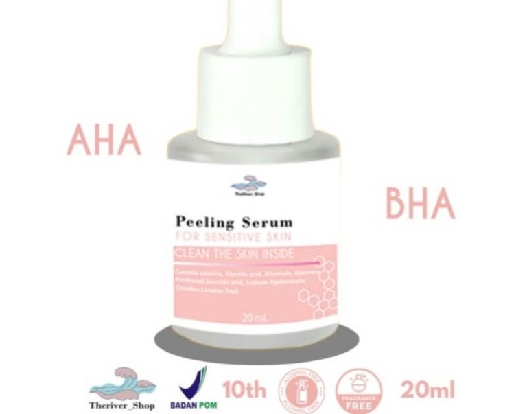 Cek Ingredients Theriver Shop PEELING Serum for sensitive skin