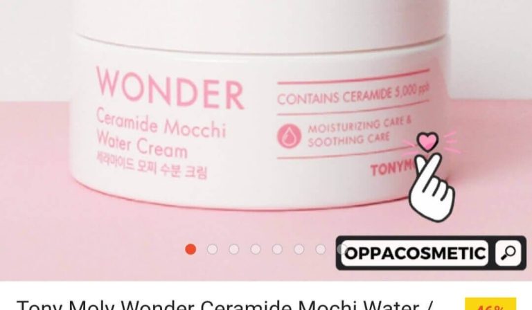 Cek Ingredients Tony Moly Wonder Ceramide Mochi Water Cream