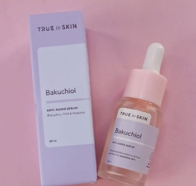 Cek Ingredients True To Skin Bakuchiol Anti Aging Serum