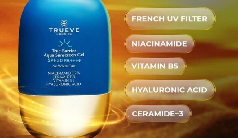 Cek Ingredients Trueve True Barrier Aqua Sunscreen Gel