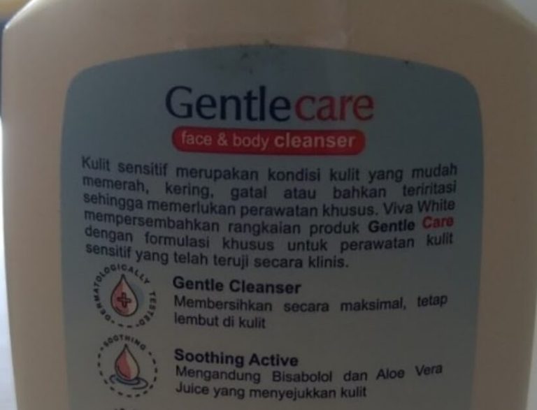 Cek Ingredients Viva Gentle Cleanser