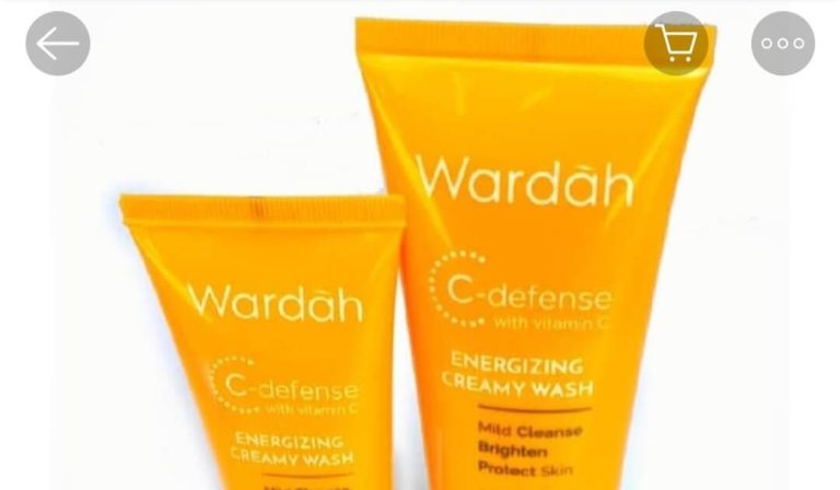 Cek Ingredients Wardah C-Defense Energizing Creamy Wash