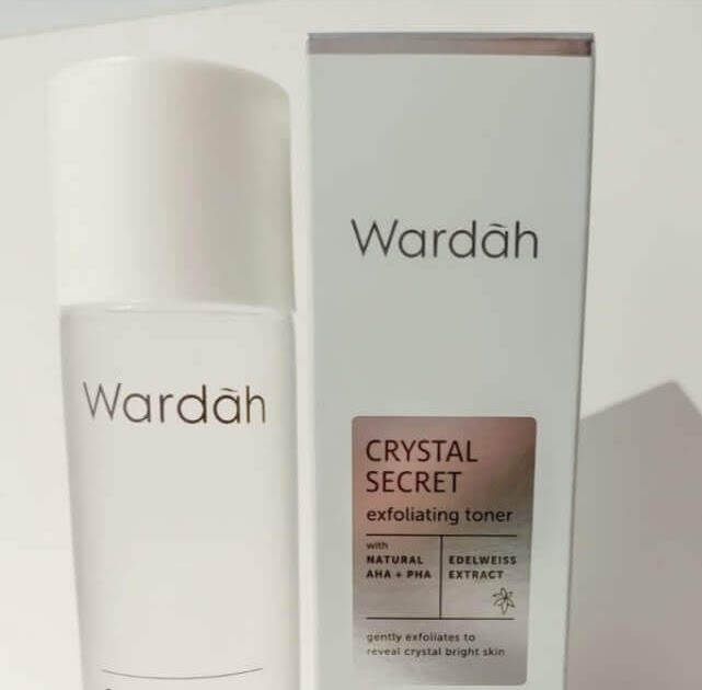 Cek Ingredients Wardah Crystal Secret Exfolliating Toner