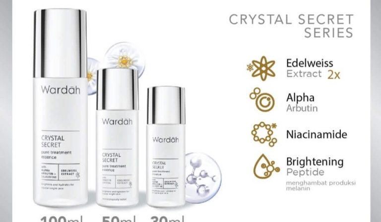 Cek Ingredients Wardah Crystal Secret Pure Treatment Essence (PTE)