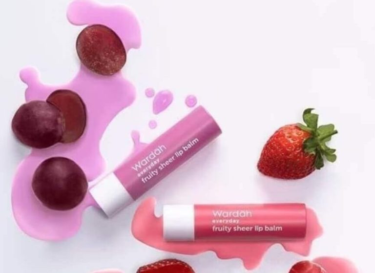 Cek Ingredients Wardah Everyday Fruity Sheer Lip Balm (Grape & Strawberry)