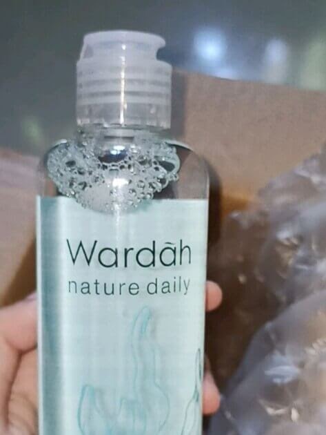 Cek Ingredients Wardah Nature Daily Seaweed Micellar Water