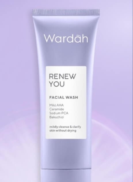 Cek Ingredients Wardah Renew You Anti Aging Facial Wash (formula baru)