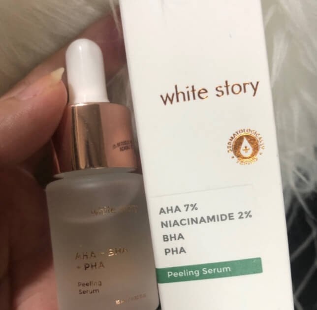 Cek Ingredients White Story Peeling serum
