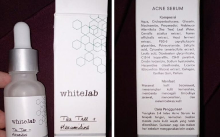 Cek Ingredients Whitelab Acne Calming Serum