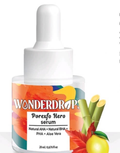 Cek Ingredients WONDERDROPS™ Porexfo Hero Serum