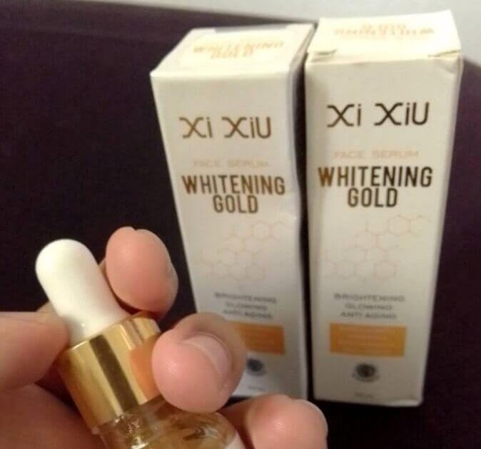 Cek Ingredients Xi XiU Face Serum Whitening Gold
