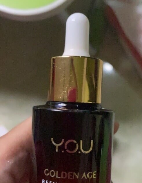Cek Ingredients YOU Golden Age Refining Serum