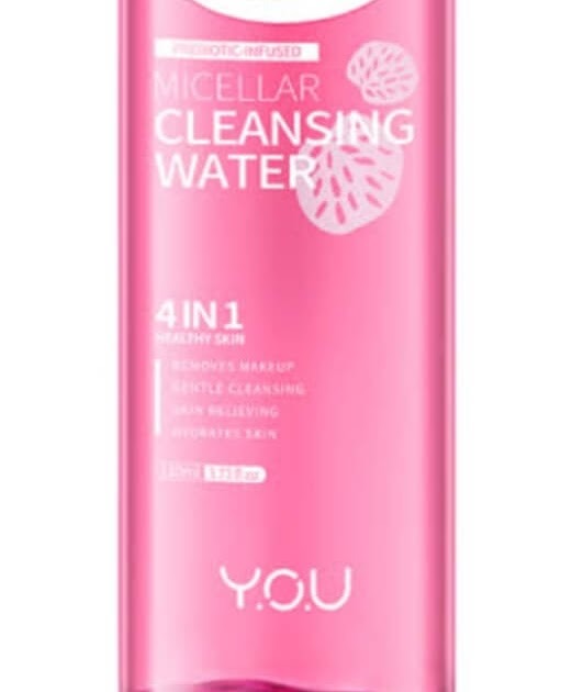 Cek Ingredients YOU Prebiotic Infused Micellar Cleansing Water