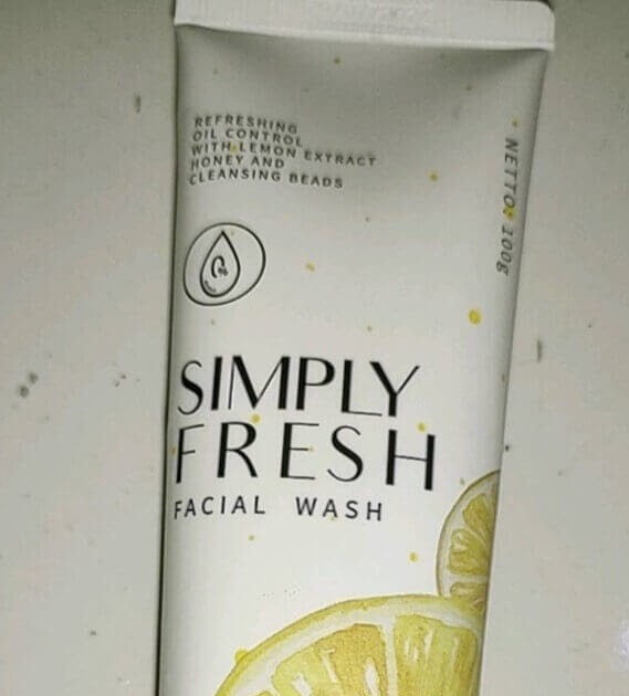 Cek Ingredients You Simply Fresh Facial Wash (lemon + honey)