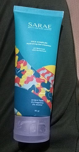 Cek Ingredients Zoya Sarae Cica Complex Hydrating Gel Cleanser