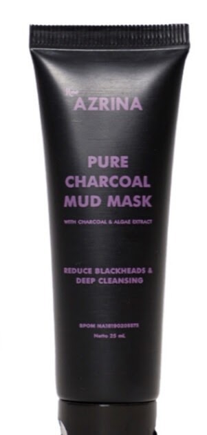 Cek Ingreredients Azrina Pure Charcoal Mud Mask