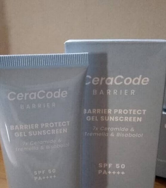 Ceracode Barrier Protect Gel Sunscreen SPF 50 PA++++