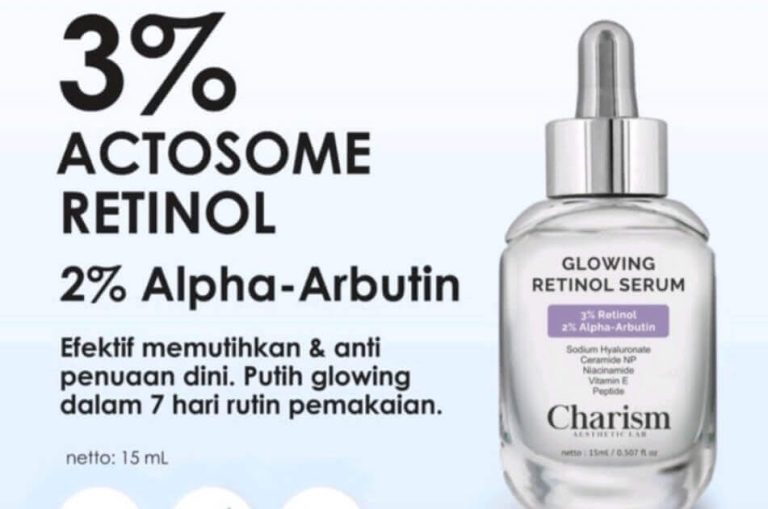 Charism Glowing Retinol Serum Ingredients