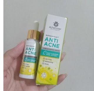 Check Ingredients Azarine Anti Acne and Brightening Serum