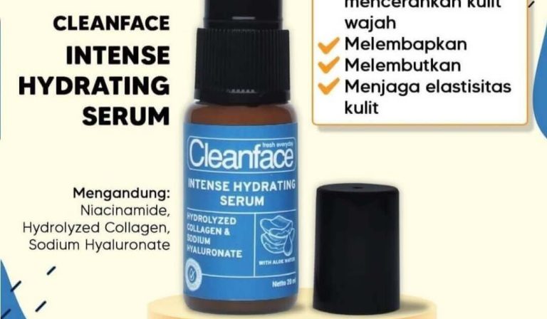 Cleanface Intense Hydrating Serum