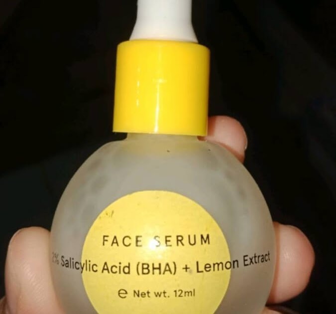 Dear Me Beauty 2% Salicylic Acid (BHA) + Lemon Extract Serum