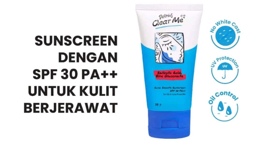 Dermies Acne Smooth Sunscreen SPF 30 PA++