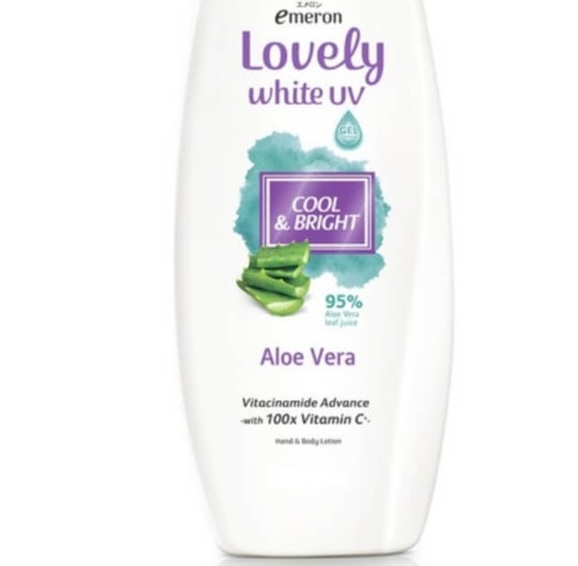 Emeron Lovely White UV Cool & Bright Aloe Vera Body Lotion Ingredients