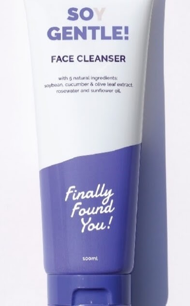Finally Found You! SOY GENTLE! Face Cleanser Ingredients