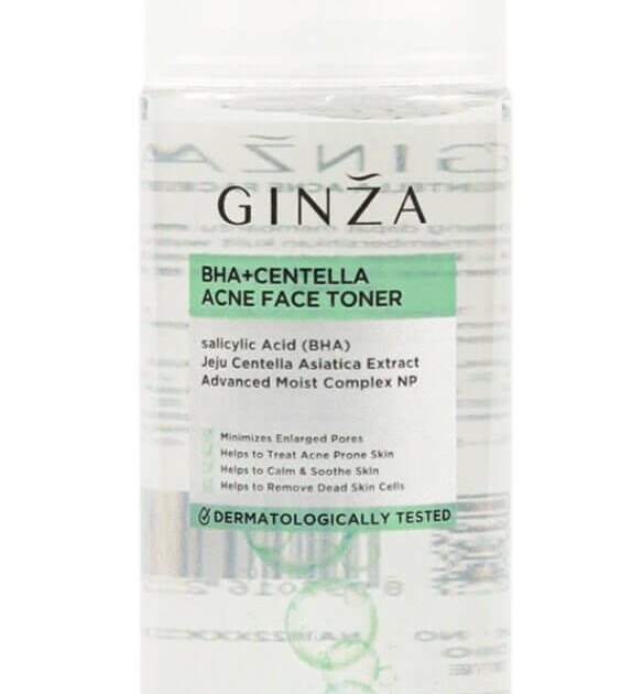 Ginza BHA + Centella Asiatica Acne Face Toner