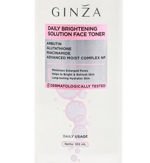 Ginza Daily Brightening Solution Face Toner