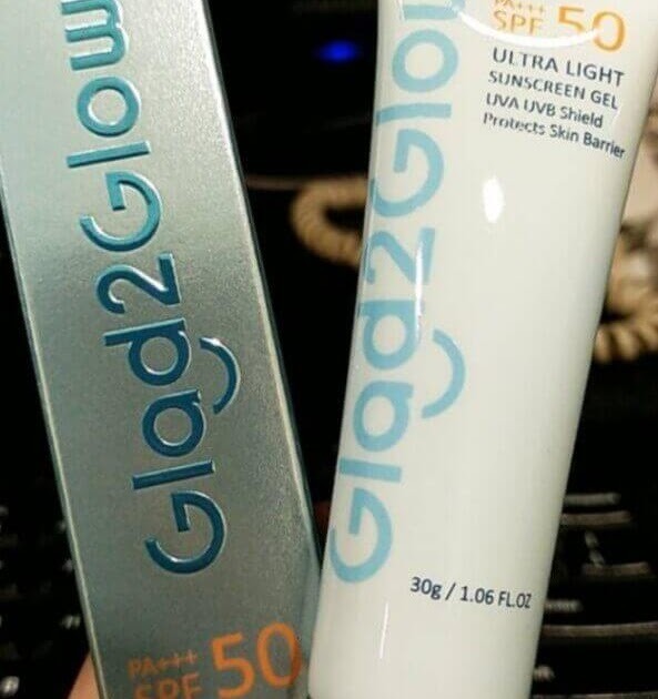 Glad2Glow Ultra Light Sunscreen Gel SPF 50 PA+++