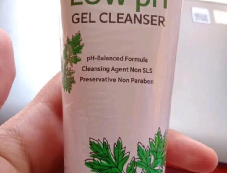 Glourganic Mugwort Low pH Gel Cleanser