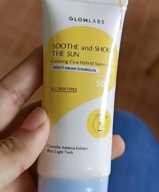 Glowlabs Soothe and Sooth The Sun Hybrid sunscreen SPF 50 PA++
