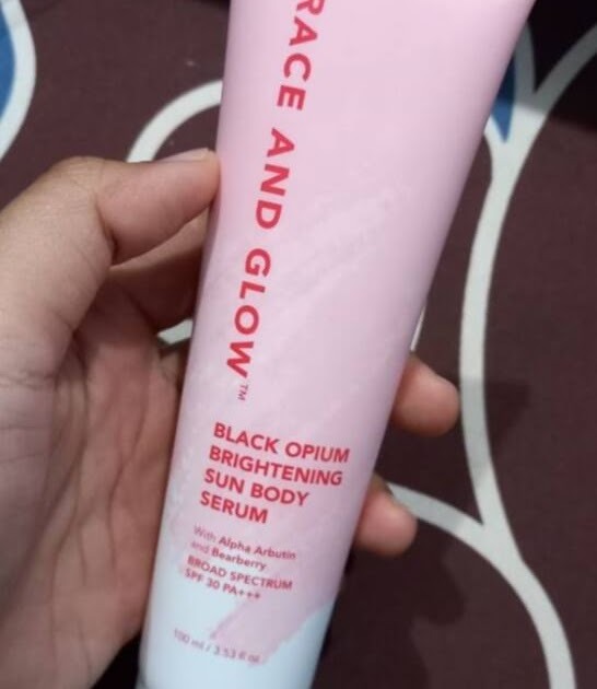 Grace and Glow Black Opium Brightening Sun Body Serum SPF 30 PA +++