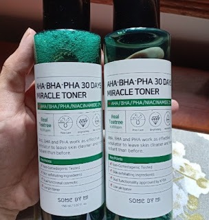 Ingredients SomeByMi (AHA, BHA, PHA) Miracle Toner 30 Days