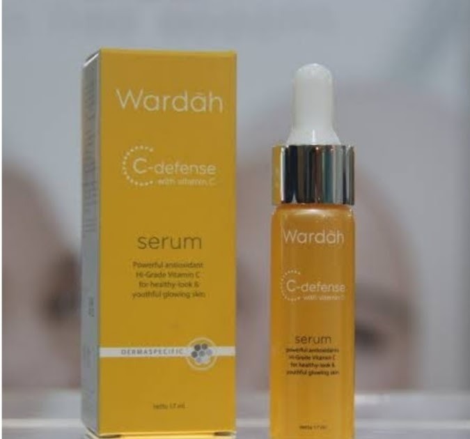 Ingredients Wardah C-Defence Serum dan Review Singkat