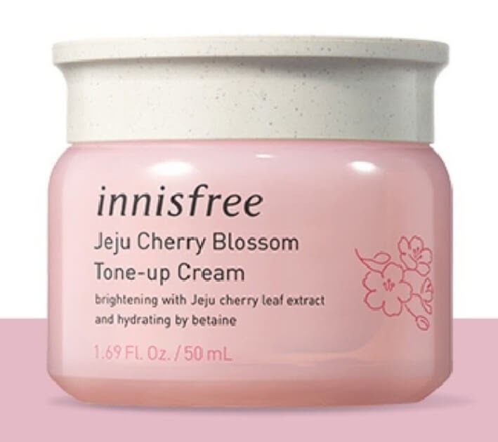 Innisfree Jeju Cherry blossom Tone Up Cream Ingredients
