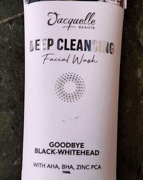 Jacquelle Deep Cleansing Facial Wash
