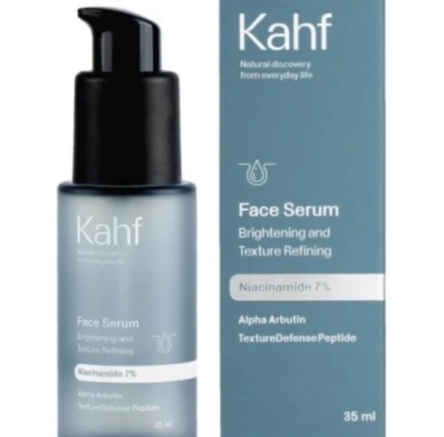 Kahf Brightening and Texture Refining Face Serum Ingredients