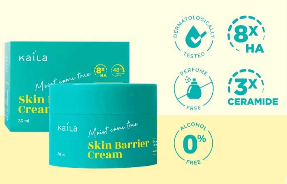 Kaila Moist Come True Skin Barrier Cream Moisturizer