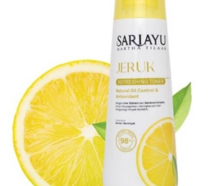 Kandungan Sariayu Jeruk Refreshing Toner