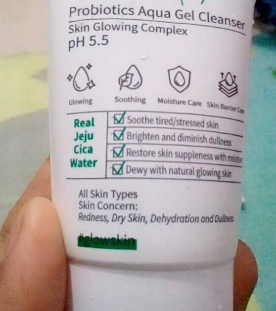 Kye Jeju Cica Probiotics Aqua Gel Cleanser