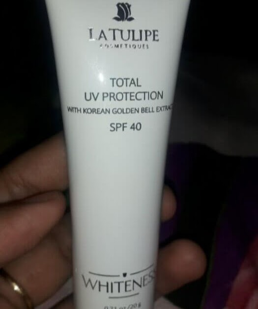 La Tulipe Total UV Protection SPF40
