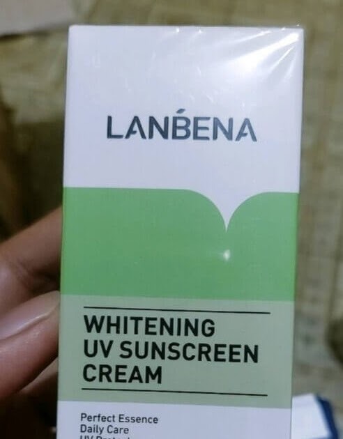 Lanbena Whitening UV Sunscreen Cream Green