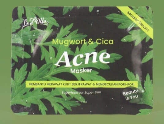 Le d'Olla Mugwort & Cica Acne Serum Mask